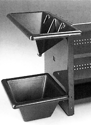 Chip Deflector Funnel and Catch Basket (For Ammco Lathes)